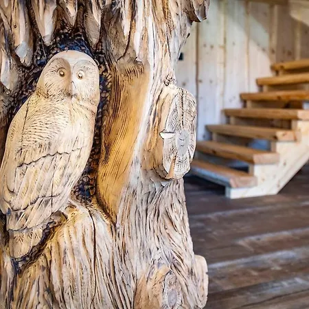 Prázdninový dům Zrub Sova - - 3 Bedroom - 2 Bathroom Važec